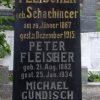 Fleischer Peter 1862-1934 Schachinger Kath 1867-1915 Grabstein